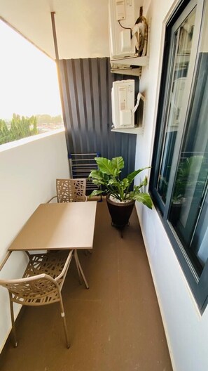 Apartment | Blick vom Balkon