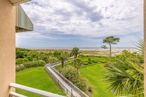 Property grounds - Direct ocean view Condo with outstanding views! (Saint Simons Island)