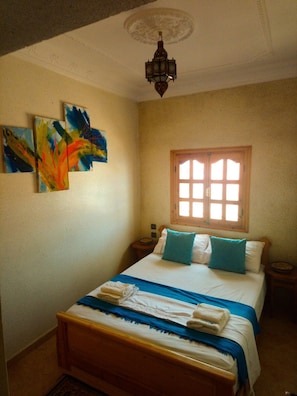 Comfort Apartment, 1 Bedroom | 1 bedroom, blackout curtains, iron/ironing board, free cots/infant beds - Tayafut Apartments & Terrace (Mirleft)