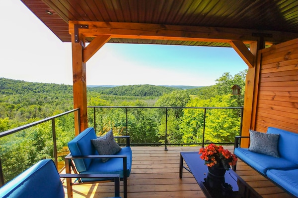 Panoramic Double Room, Valley View, Mountainside | Balcony