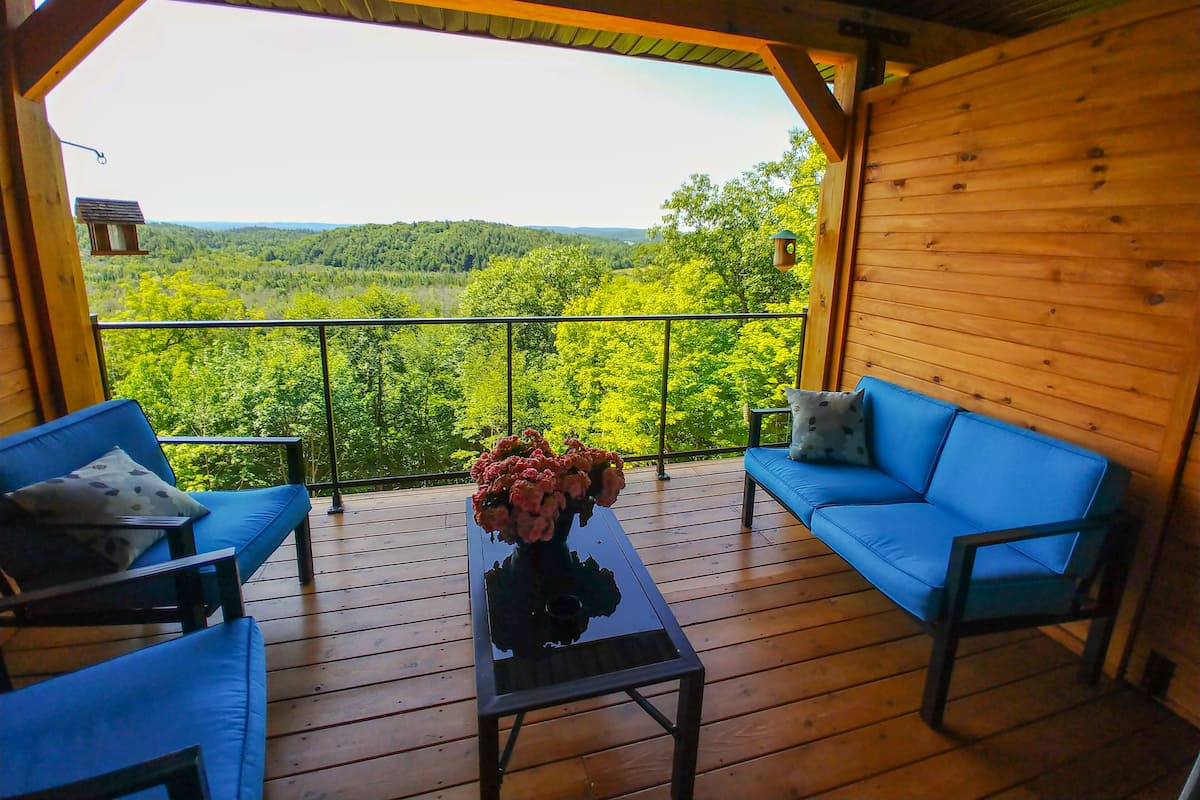 Design Double Room, Valley View, Mountainside | Balcony