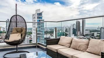 Terrasse sur le toit