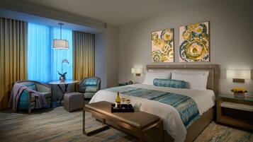 Deluxe-Zimmer, 1 King-Bett, Nichtraucher, Poolblick | Ausblick vom Zimmer