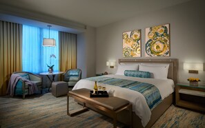 Deluxe-Zimmer, 1 King-Bett, Nichtraucher, Poolblick | Ausblick vom Zimmer