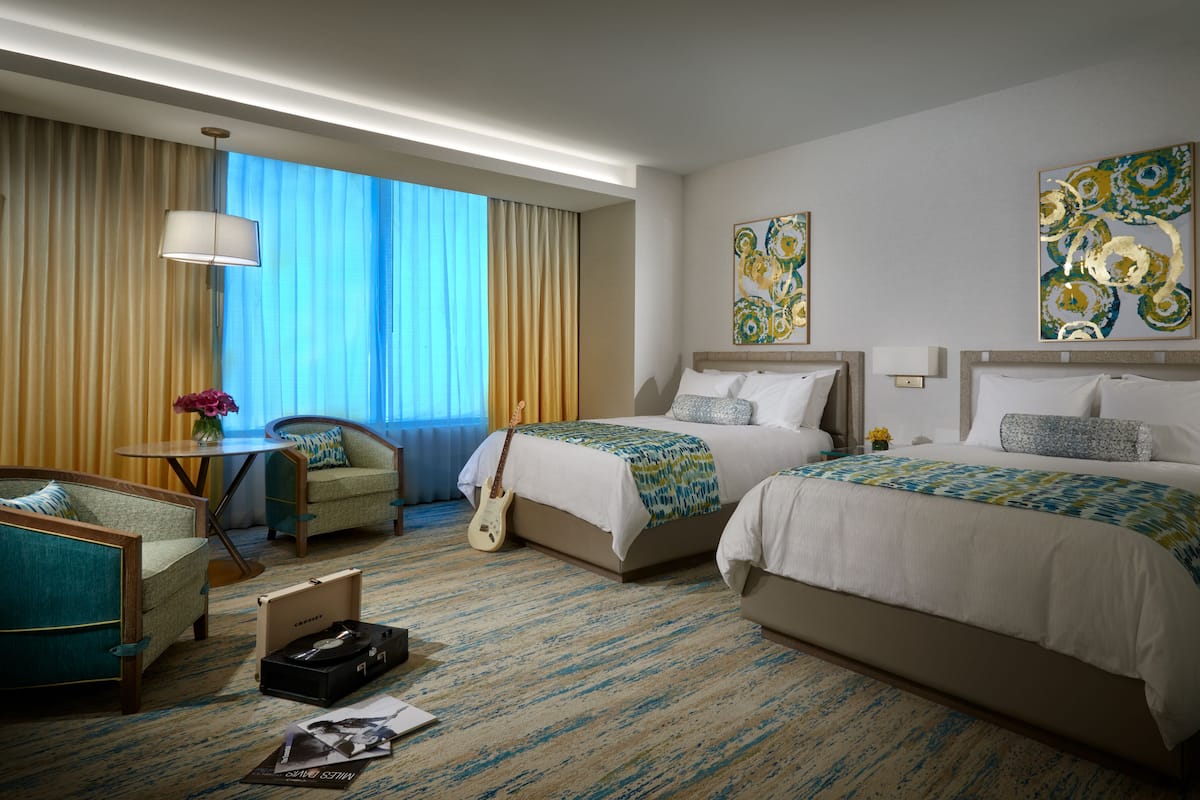 Deluxe Room, 2 Queen Beds, Non Smoking, Pool View | View from room