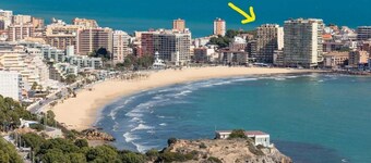 Appartement aan het strand met spectaculair uitzicht
Over deze ruimte