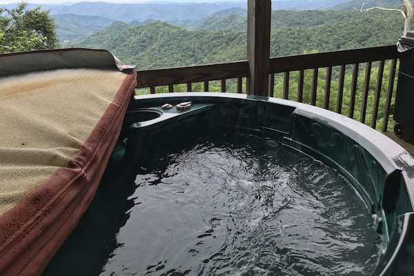 Idromassaggio all'aperto