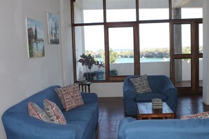 Sittområde i lobbyn