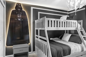 4 bedrooms, iron/ironing board, travel crib, free WiFi