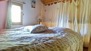 1 bedroom, iron/ironing board, travel crib, free WiFi