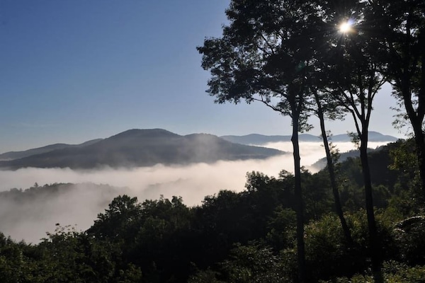 Taken from the back deck of this home.