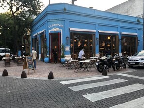 Front of property - evening/night - Cañitas Home (Buenos Aires)