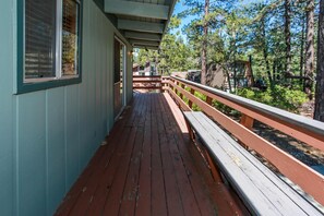 Chalet, 3 Bedrooms | Balcony