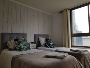 1 chambre, fer et planche à repasser, Wi-Fi gratuit, draps fournis
