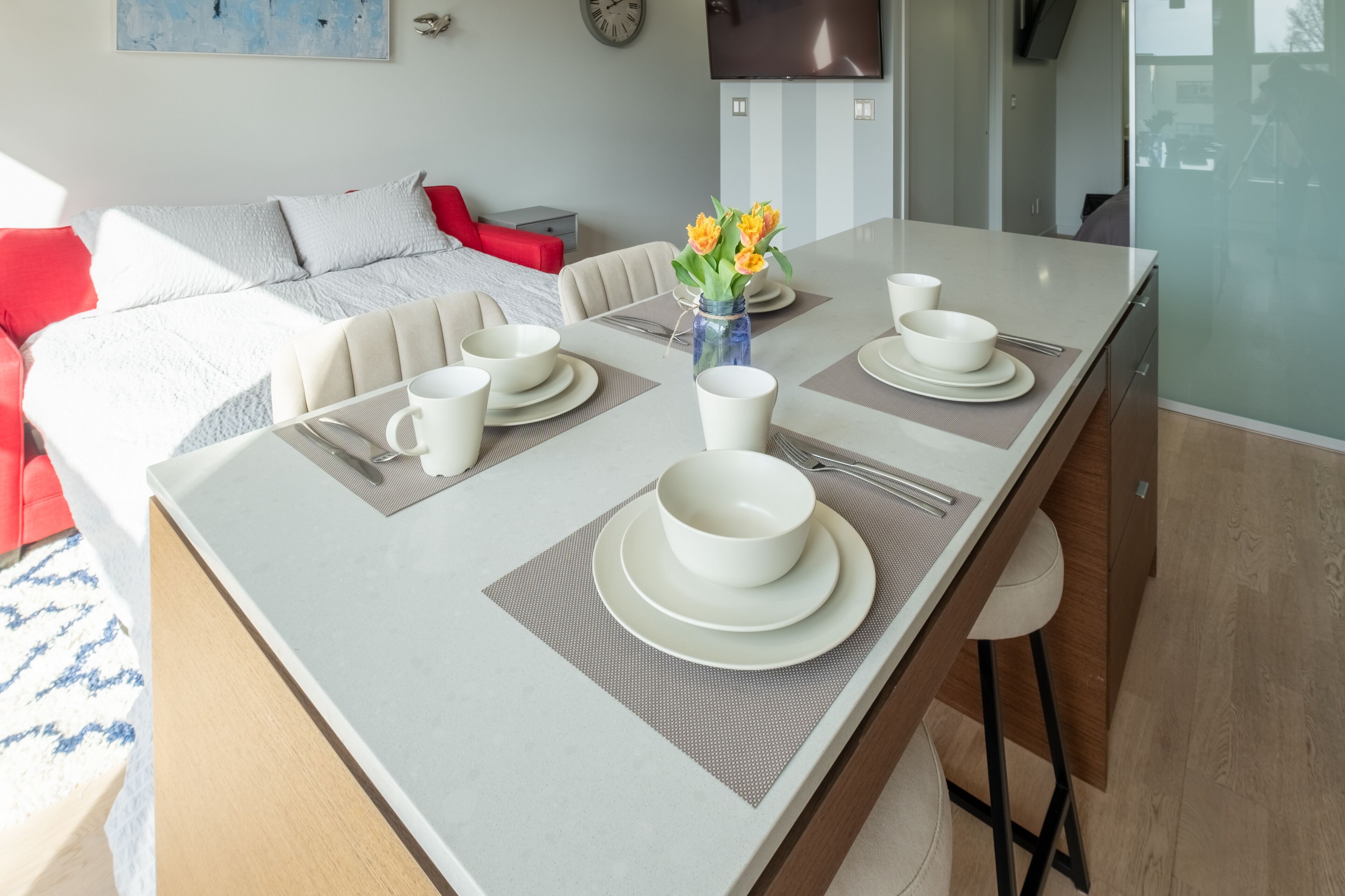 1 bedroom, iron/ironing board, free WiFi, bed sheets