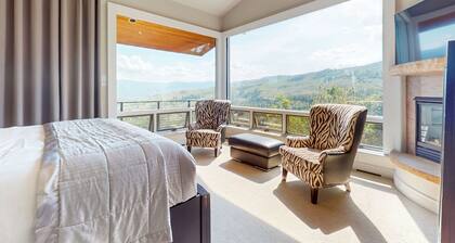 Magnífica mansión de montaña con vistas increíbles, mesa de billar privada, cerca de las pistas.