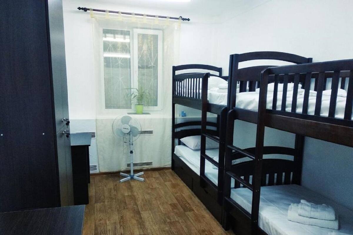 Gemeinsamer Schlafsaal, Gemischter Schlafsaal (4 beds shared dormitory room) | Bügeleisen/Bügelbrett, kostenloses WLAN