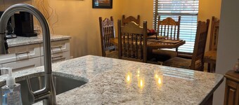 This Ruidoso condo is located in the picturesque Sierra Blanca mountains.