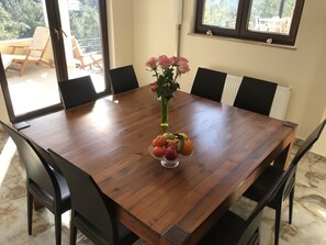 Dining - Jasmin.LUXURY HOUSE-,Troodos Mountains,forest (limasol pera pedi)