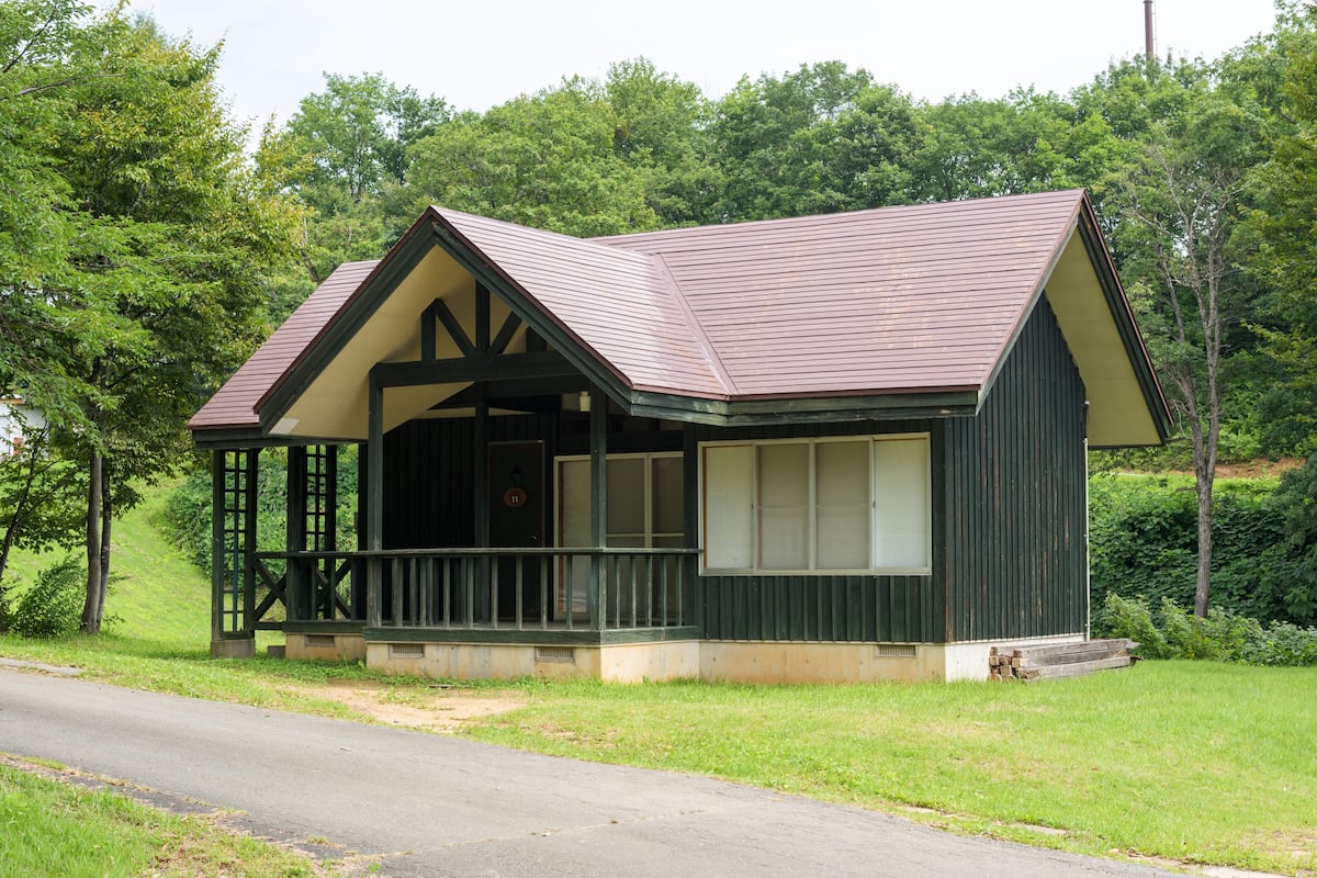 Cottage, niet-roken (For 4 People) | 1 slaapkamer, een bureau, beddengoed