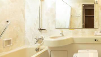 Double Room, Smoking | Bathroom | Bathtub, free toiletries, hair dryer, towels