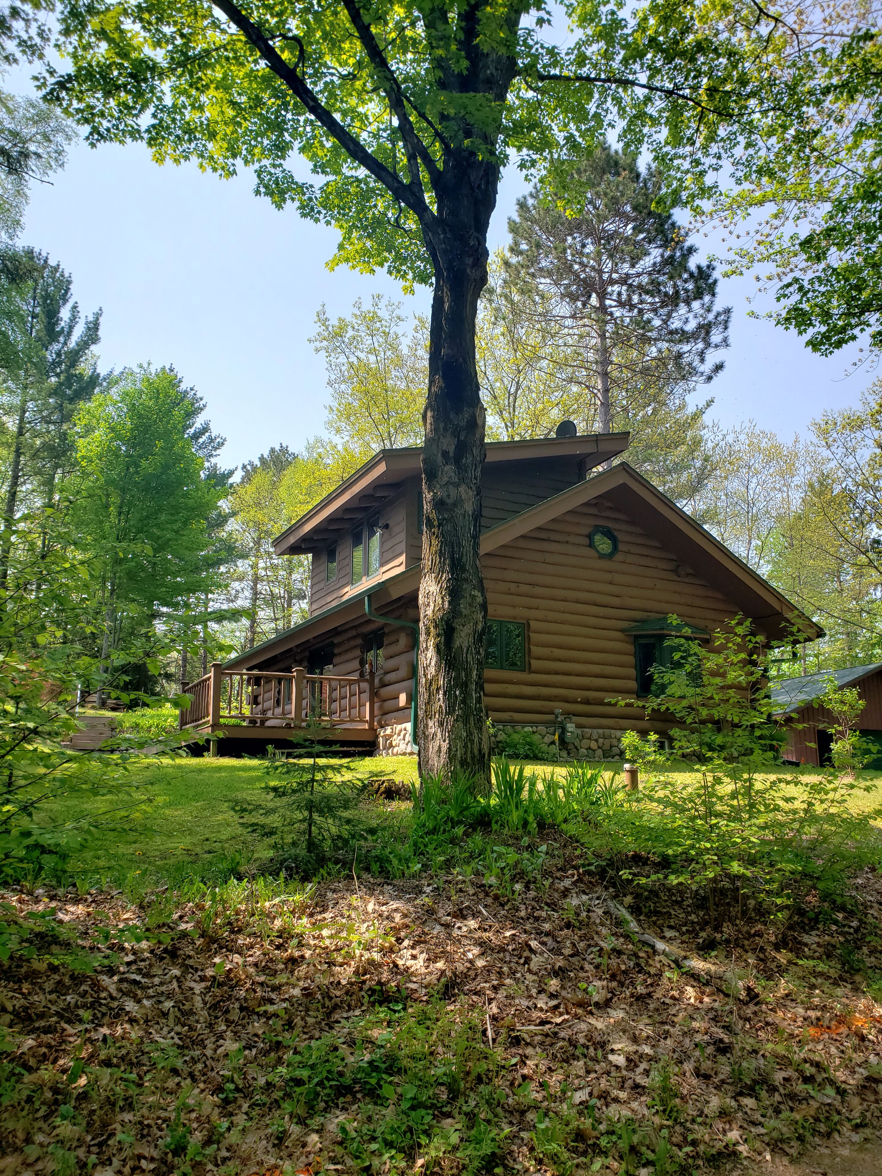 Log cabin retreat in the Summit Lake area