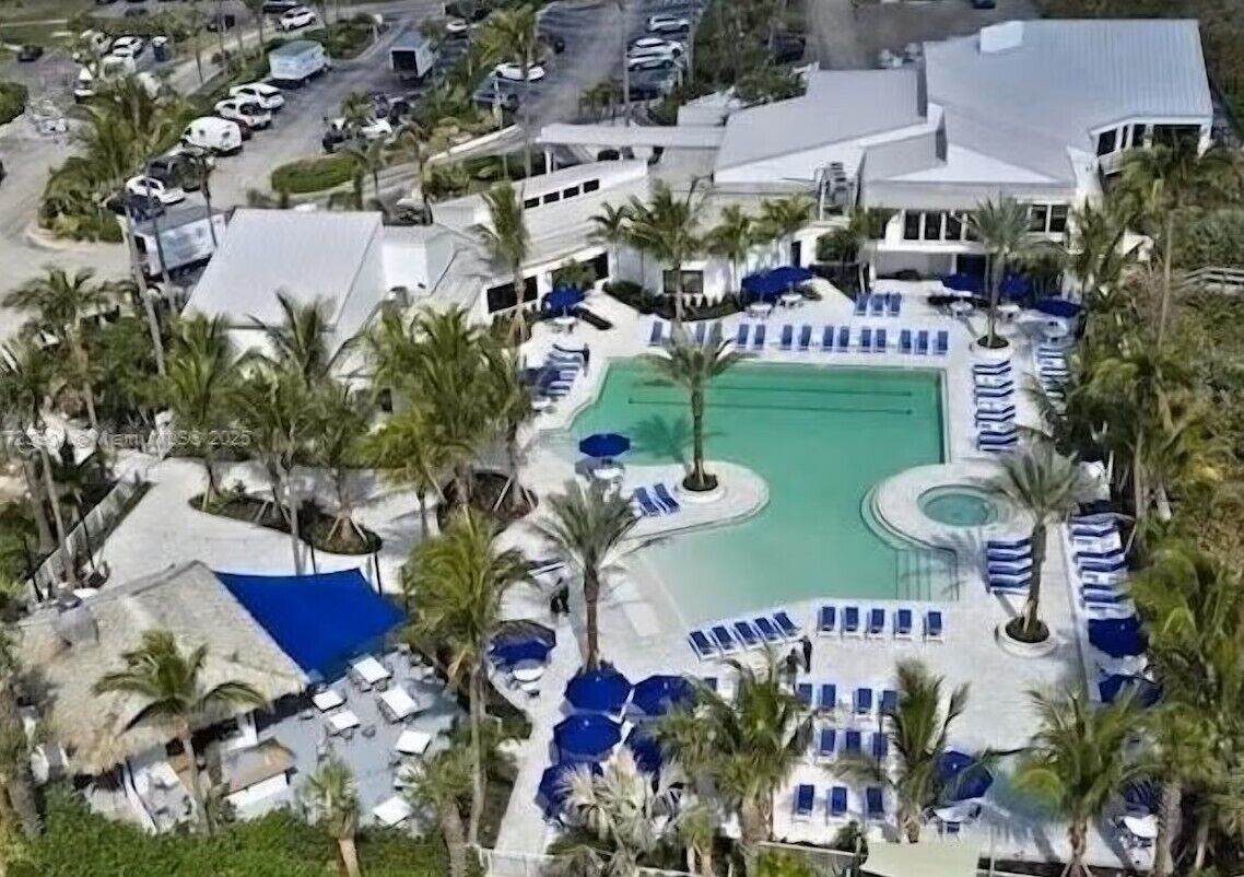 Et oppvarmet basseng