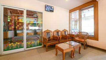 Lobby sitting area