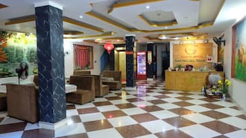 Sala de estar en el lobby