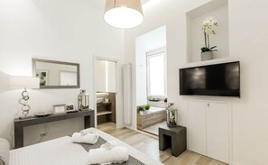 Apartament, 2 dormitoris (Spagna 6) | Bressols gratuïts, un bressol de viatge, wifi gratuïta i roba de llit 