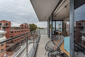 Family Apartment | Balcony view - ITC Docklands (Cape Town)
