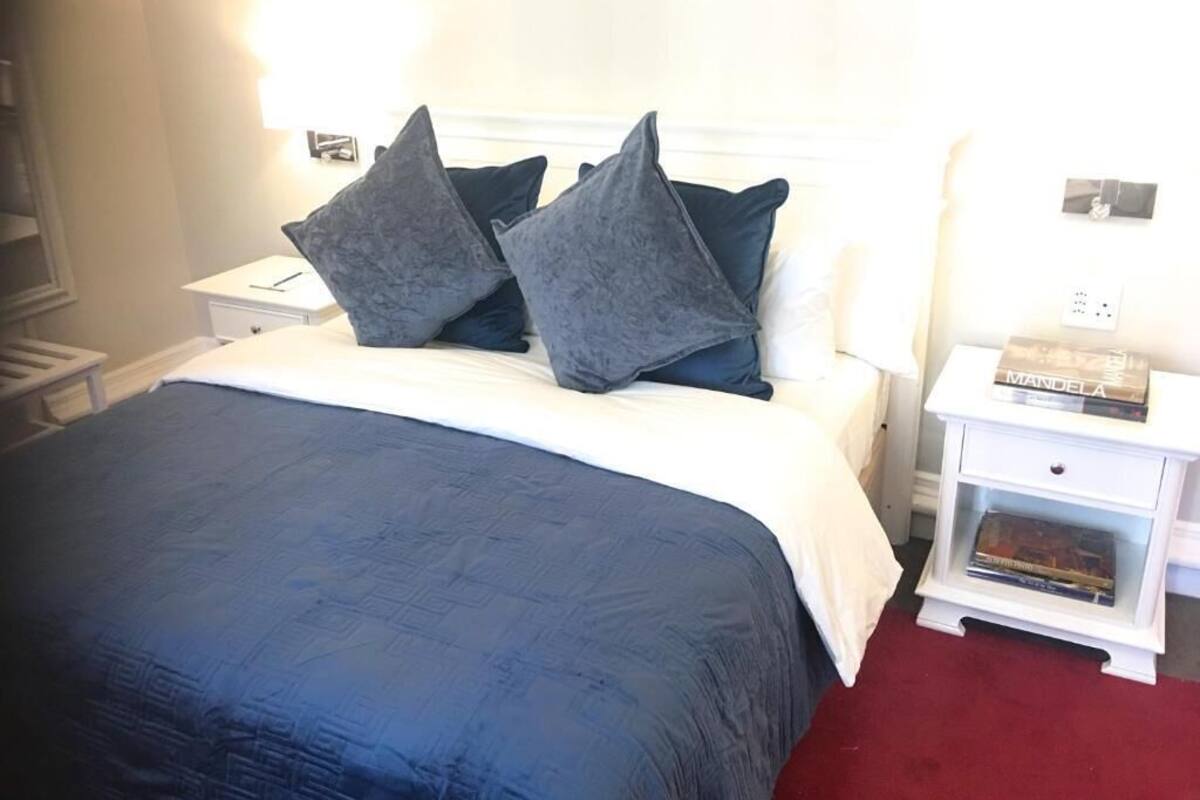 In-room safe, desk, laptop workspace, blackout curtains