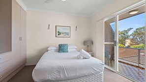 2 室のベッドルーム、ベッドシーツ