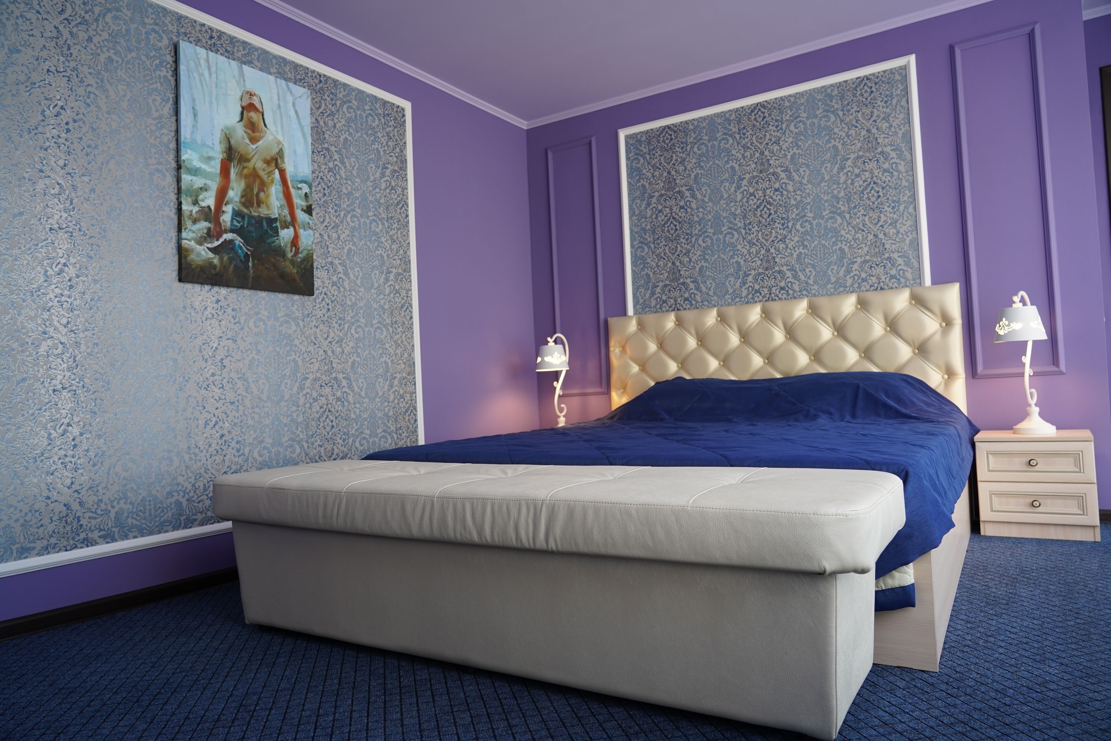 Luxury Double Room | In-room safe, blackout curtains, soundproofing, free WiFi