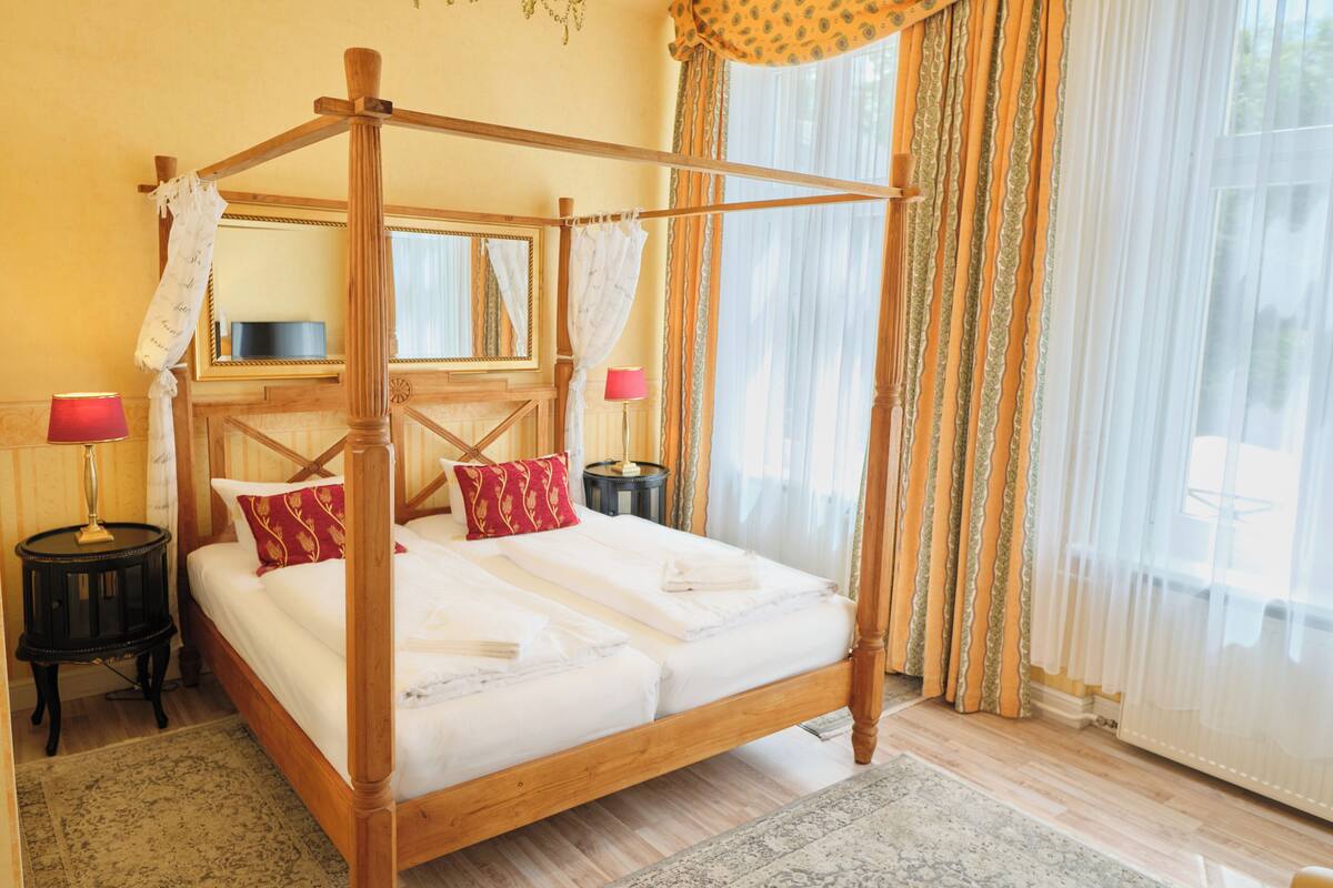 Kamar Double Klasik | Seprai antialergi, Wi-Fi gratis, dan seprai linen