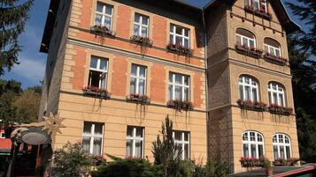 Fassade der Unterkunft