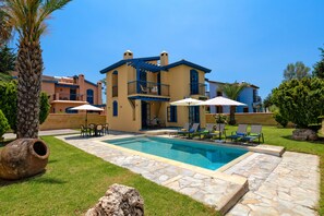 Executive Villa, 3 Bedrooms, Private Pool, Beachfront | Private pool - The Olympians Beach Villas (Polis)