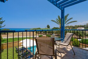 Villa Exécutive, 3 chambres, piscine privée, en front de plage | Vue de la chambre