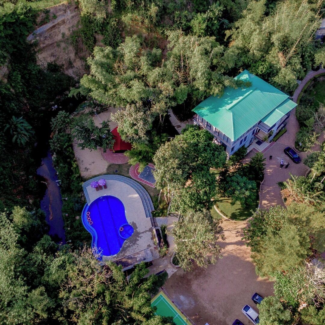 Fachada da propriedade