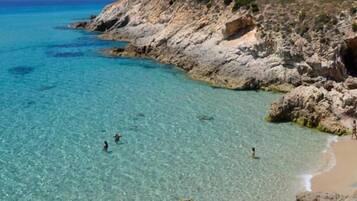 Beach nearby, white sand