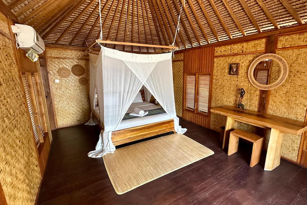 Decoración personalizada, wifi gratis y ropa de cama