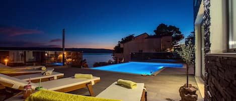 Piscine chauffée