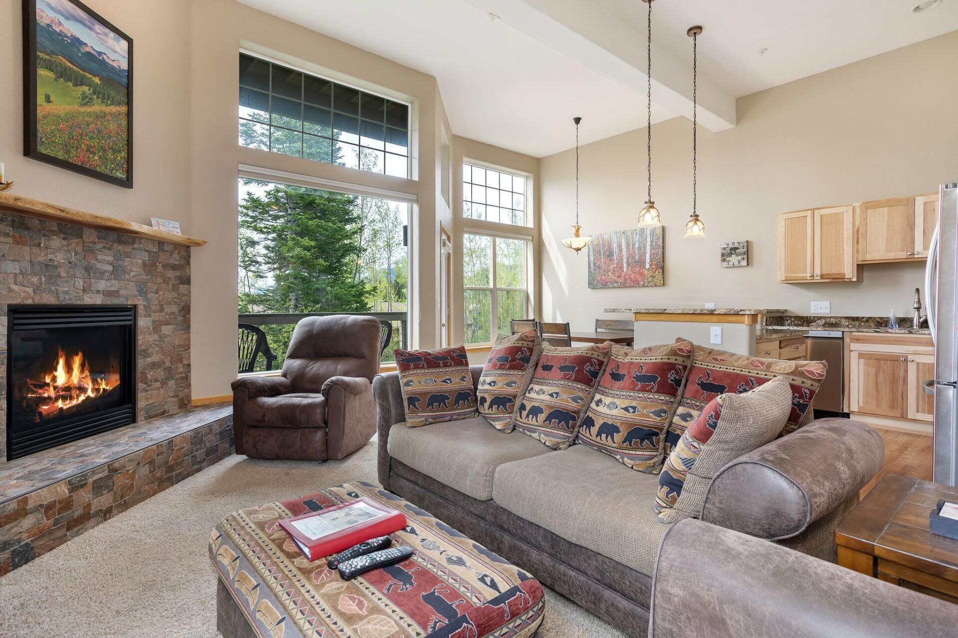 Ski All Seven World Class Resorts, Step Right onto Trails or Relax by the Fire After an Active Day.