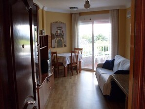 Blick von der Unterkunft