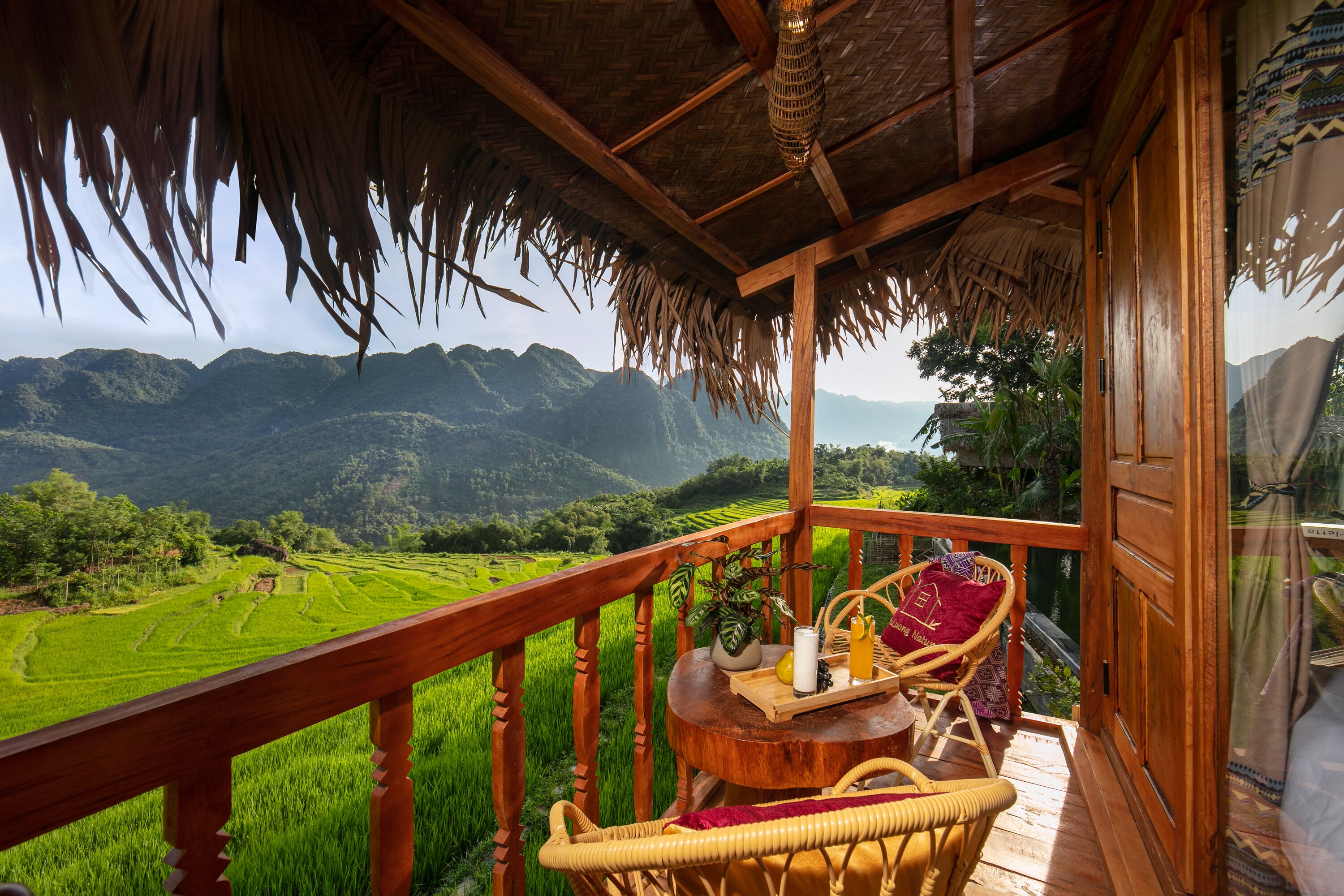 Vue depuis le balcon