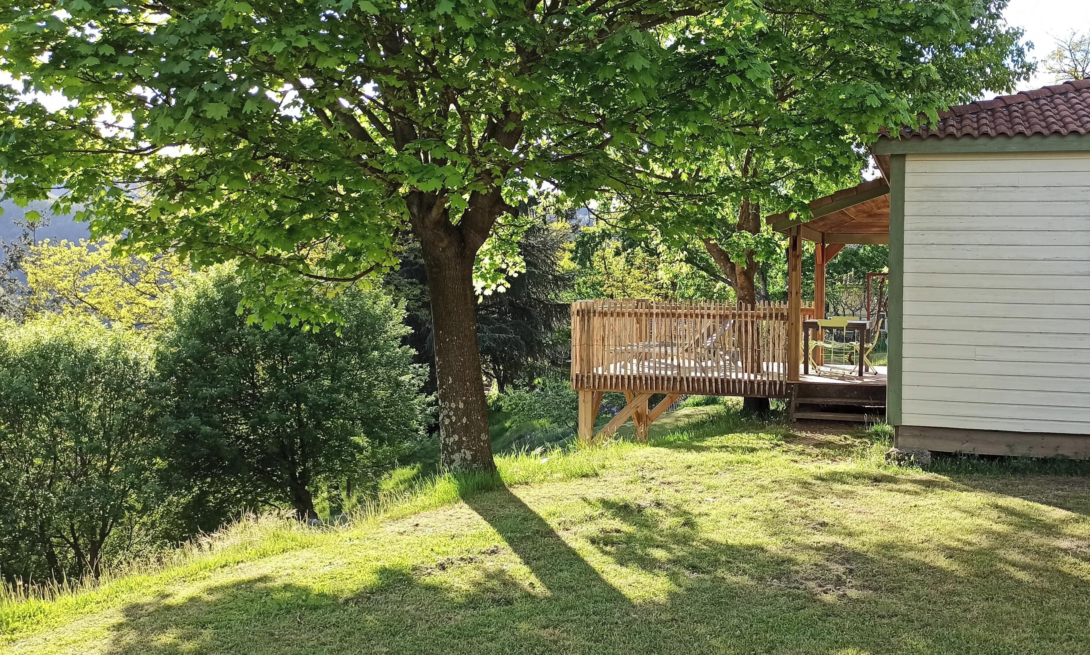 Vue extérieur chalet Hélios 06