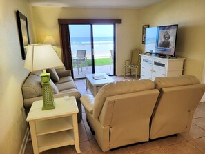 Smart TV, DVD player, books
