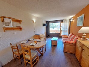 TV - Studio for 4 at slopes, center Les Deux Alpes (Les Deux Alpes)