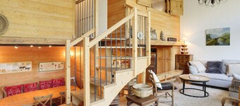 5-room duplex for 10 people in Méribel, pets allowed