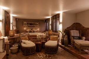 Un sauna, baño turco